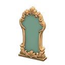 Animal Crossing Items Elegant mirror Light brown