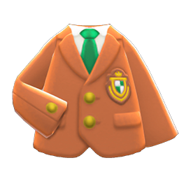 Animal Crossing Items Emblem Blazer Beige