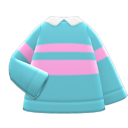 Animal Crossing Items Energetic Sweater Light blue