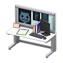 Animal Crossing Items Examination-room desk Animal Radiogram White