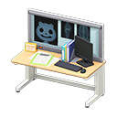 Animal Crossing Items Examination-room desk Animal Radiogram Wooden