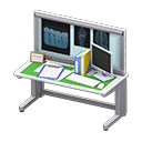 Animal Crossing Items Examination-room desk Teeth Radiogram Green mat