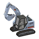 Animal Crossing Items Excavator Gray