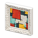 Animal Crossing Items Fancy frame Abstract painting Art genre White