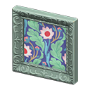 Animal Crossing Items Fancy frame Repeating-pattern painting Art genre Green