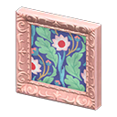 Animal Crossing Items Fancy frame Repeating-pattern painting Art genre Pink