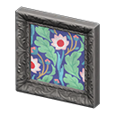 Animal Crossing Items Fancy frame Repeating-pattern painting Art genre Silver