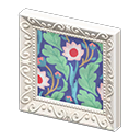 Animal Crossing Items Fancy frame Repeating-pattern painting Art genre White