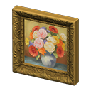 Animal Crossing Items Fancy frame Still life Art genre Gold