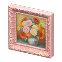 Animal Crossing Items Fancy frame Still life Art genre Pink