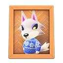 Animal Crossing Items Fang'S Photo Natural Wood