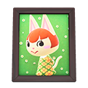 Animal Crossing Items Felicity'S Photo Dark Wood