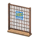 Animal Crossing Items Fence Recruitment ad Sign Damaged