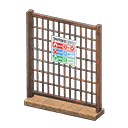 Animal Crossing Items Fence Trash-collection rules Sign Damaged