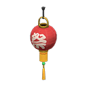 Animal Crossing Items Festival lantern Matsuri (Festival) Lantern pattern Gold