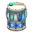 Animal Crossing Items Festivale drum Blue