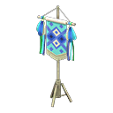 Animal Crossing Items Festivale flag Blue