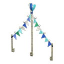 Animal Crossing Items Festivale garland Blue