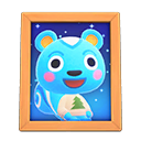 Animal Crossing Items Filbert'S Photo Natural Wood