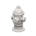 Animal Crossing Items Fire hydrant White