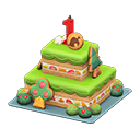 Animal Crossing Items Switch First-anniversary cake