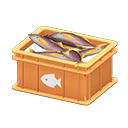 Animal Crossing Items Fish container Fish Label Orange