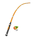 Animal Crossing Items Fish Fishing Rod Orange