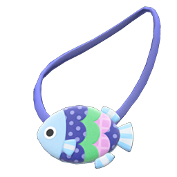 Animal Crossing Items Switch Fish Pochette