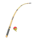 Animal Crossing Items Fishing Rod Black