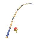 Animal Crossing Items Fishing Rod Blue