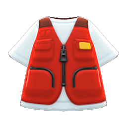 Animal Crossing Items Switch Fishing Vest