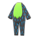 Animal Crossing Items flashy animal costume Black