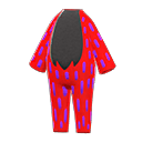 Animal Crossing Items flashy animal costume Red