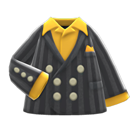 Animal Crossing Items Flashy Jacket Black