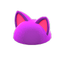 Animal Crossing Items flashy pointy-ear animal hat Purple