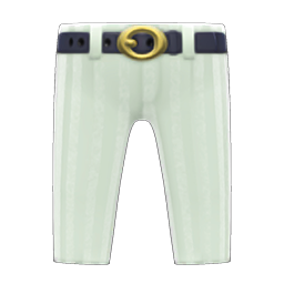 Animal Crossing Items Flashy Slacks White