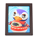 Animal Crossing Items Flo'S Photo Dark Wood