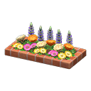 Animal Crossing Items Flower bed Brown