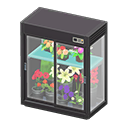 Animal Crossing Items Flower display case Black