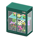 Animal Crossing Items Flower display case Green