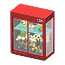 Animal Crossing Items Flower display case Red