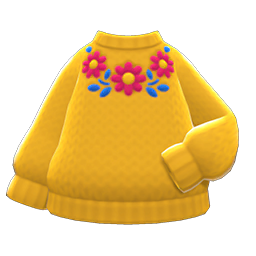 Animal Crossing Items Switch Flower Sweater