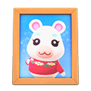 Animal Crossing Items Flurry'S Photo Natural Wood