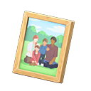 Animal Crossing Items Framed photo Gathering photo Variation Natural