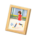 Animal Crossing Items Framed photo Sports photo Variation Natural