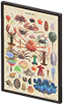 Animal Crossing Items Switch Framed sea-creature poster