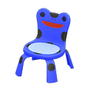 Animal Crossing Items Froggy chair Blue