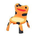 Animal Crossing Items Froggy chair Orange