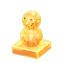 Animal Crossing Items Switch Frozen mini snowperson