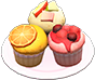 Animal Crossing Items Switch Recipe fruit cupcakes